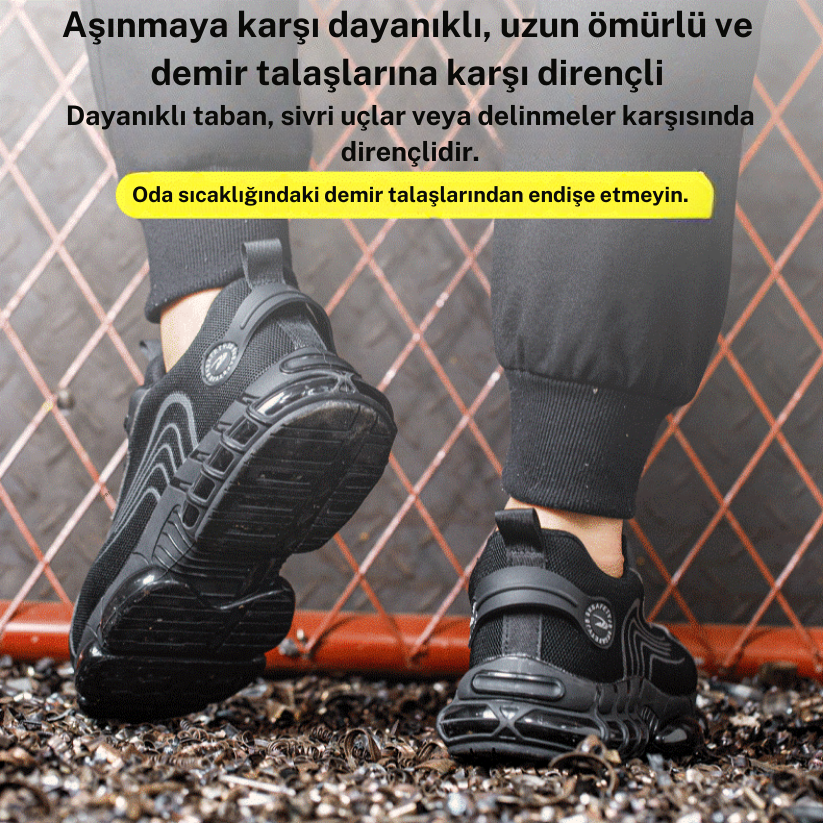 ''ÇELİK'' ZIRHLI İŞ MOTOR VE OUTDOOR AKTİVİTE AYAKKABISI